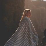 Recycled Cotton Blanket: Grey Swell