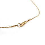 Gold Vermeil Envelope Necklace