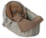 Large Carry Cot: Blue