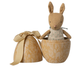 Easter Egg w. Micro Rabbit: Yellow