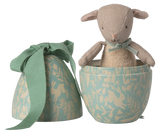 Easter Egg w. Micro Lamb: Blue