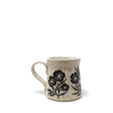 Mug w/ Black Flowers