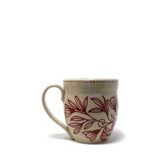 Red Botanical Mug