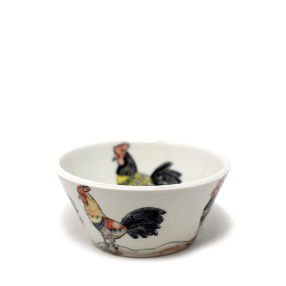 Cereal Bowl: Roosters