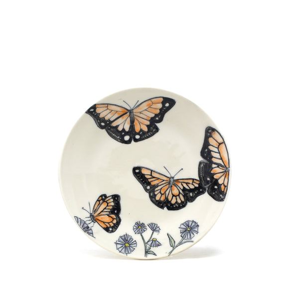 Snack Plate: Monarch Butterflies