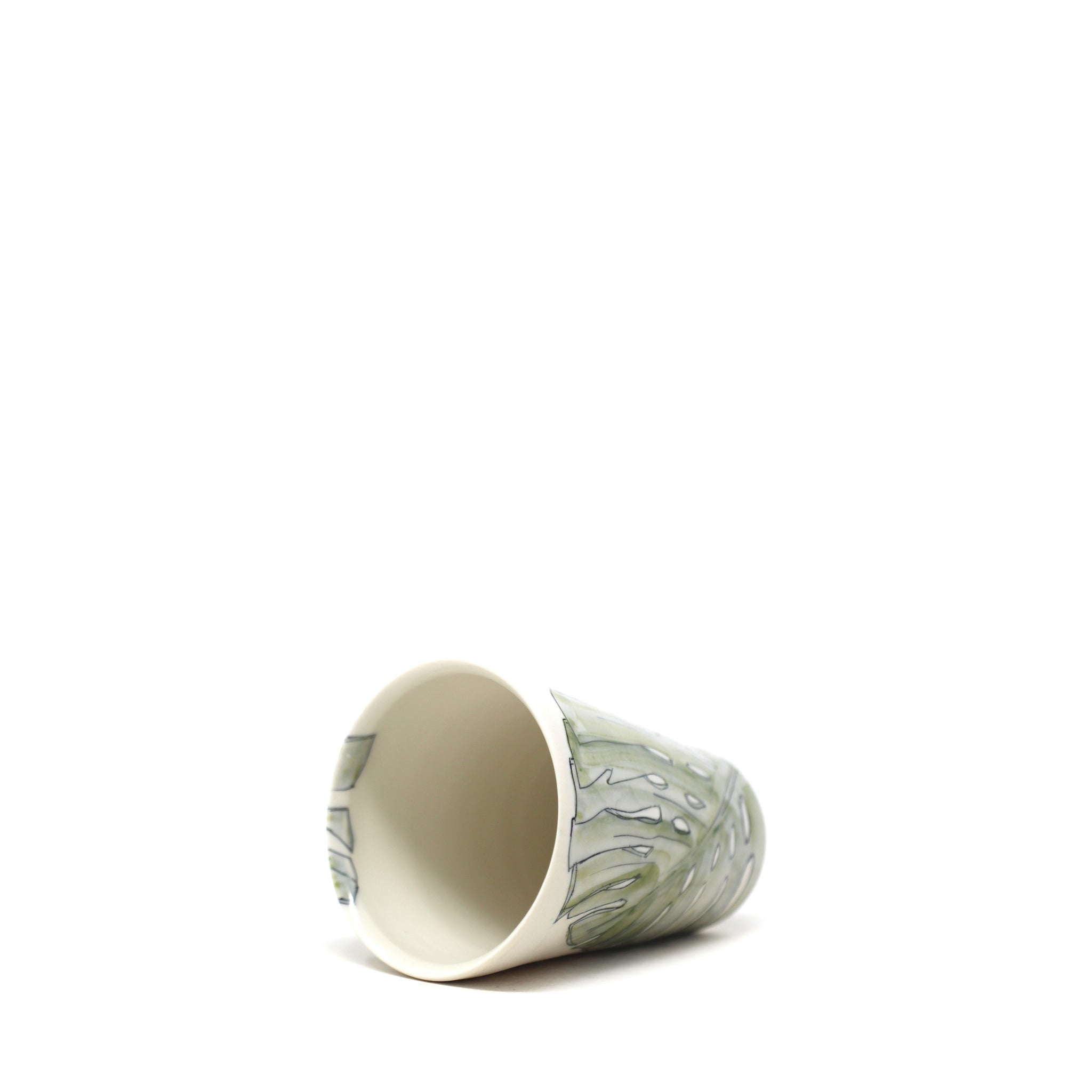 monstera tumbler Tumbler: Monstera Leaves #1 – Handcrafted Shop