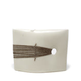 Linen Wrapped Vase #5