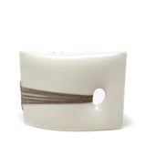 Linen Wrapped Vase #2