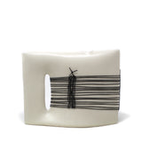 Linen Wrapped Vase #3