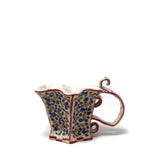 Ruffle Edged Floral Mug