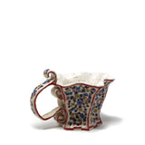 Ruffle Edged Floral Mug