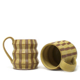 Accordion Mug: Yellow