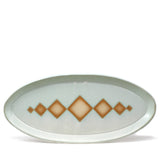 Oval Platter: Light Blue #1