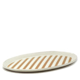 Oval Platter: Off White #2