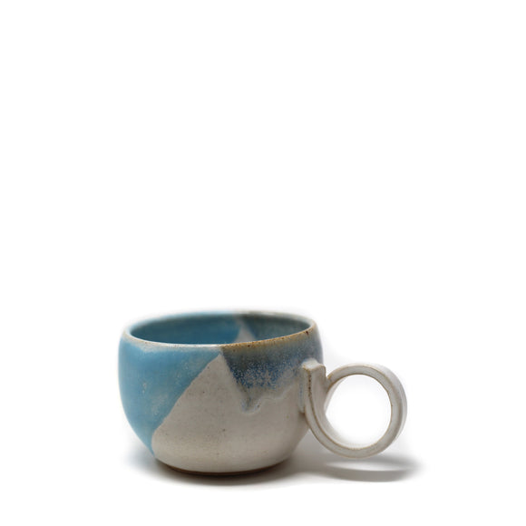 Blue + White Teacup