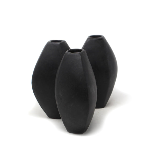 Puzzle Vase: Black