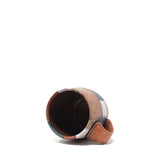 Peach / Teal Patchwork Mug