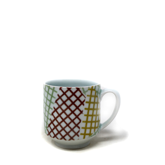 Rainbow Grid Mug