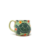 Scalloped Mug: Turtle #2