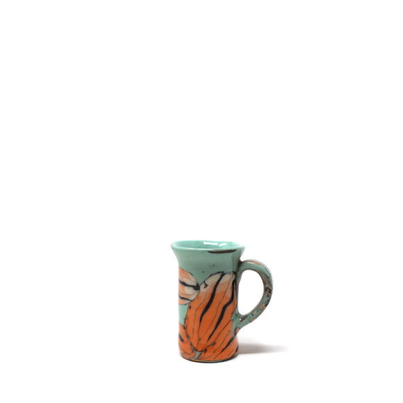 Tiger Flower Espresso Cup