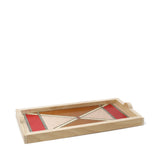 Mini Tray: Pink/Brown Wallis