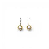 Pearls in Circle Earring