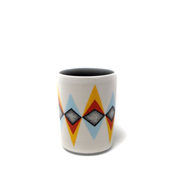 Triangle Stippled Cup