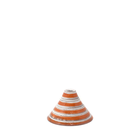 Bud Vase: Orange Cone