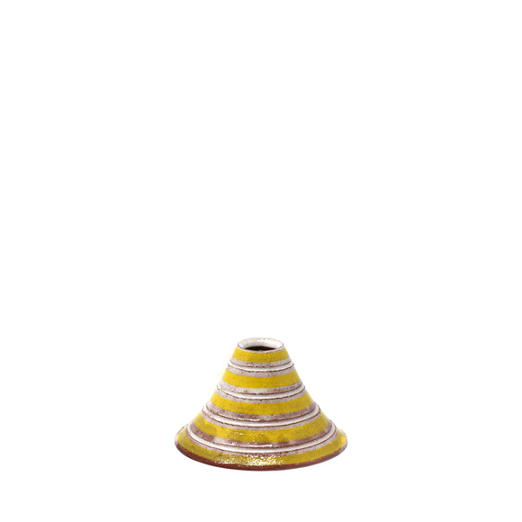 Bud Vase: Yellow Cone