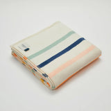 Recycled Cotton Blanket: Seakind Stripe