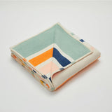 Recycled Cotton Blanket: Seakind Stripe