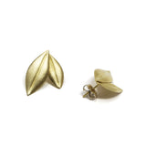 Double Olive Leaf Earrings
