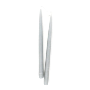 13" Taper Candles: Pewter