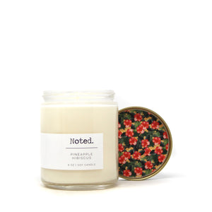 Pineapple Hibiscus: 8 oz Candle