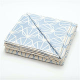 Recycled Cotton Blanket: Powder Blue Shell
