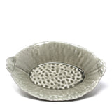 Oval Serving Dish: Grey